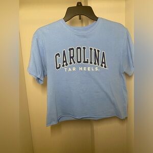 Cropped blue size M Carolina Tar Heels t-shirt